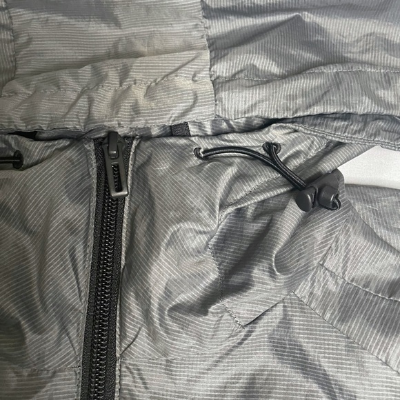 Adidas - Glam On Water Repellent Jacket - Gray - Size Large - Picture 5 of 8